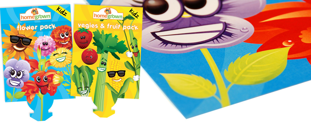 Kids Packaging Design - Flower Power