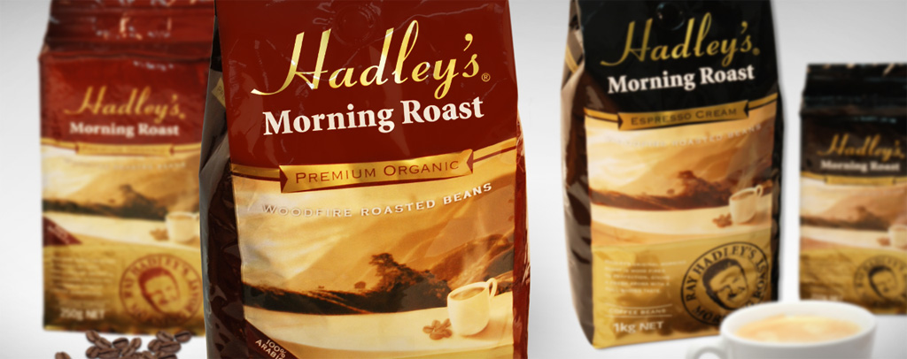 Food Packaging Design - Hadleys Roast